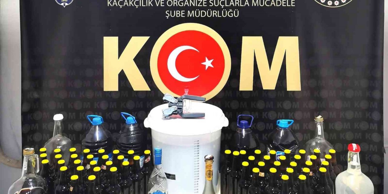 Bilecik’te 79,45 litre etil alkol ele geçirildi