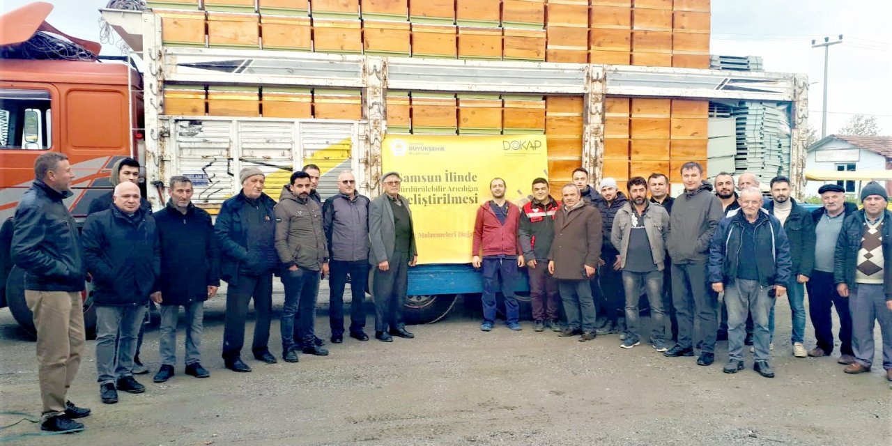 Arıcılara ekipman desteği