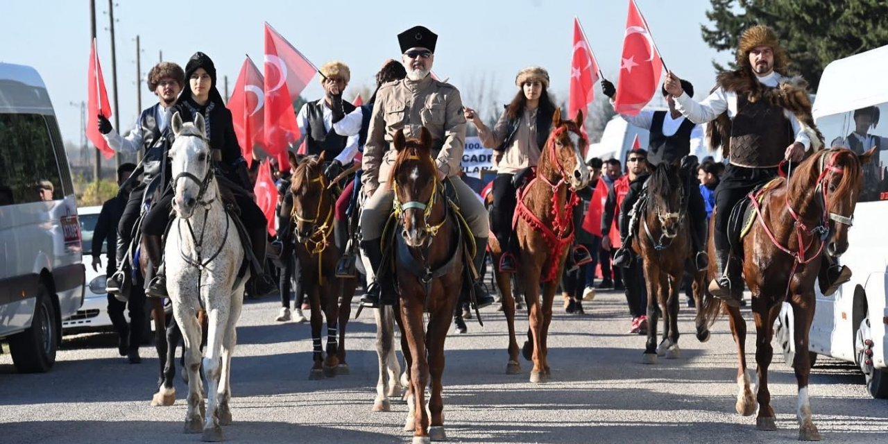 Şehitler Mamure Tren İstasyonu’nda dualarla anıldı