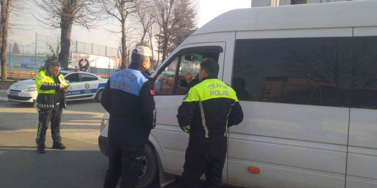 Güzergah ihlali yapanlara cezai işlem uygulandı