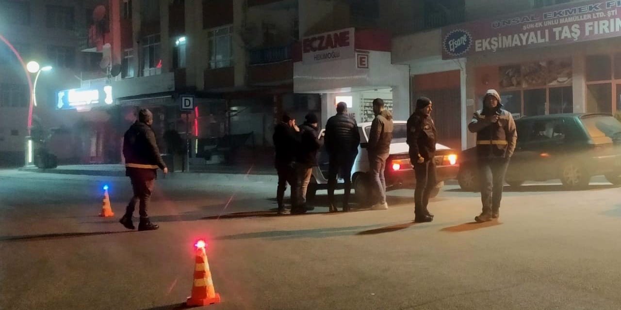 Çorum polisinden şok denetim