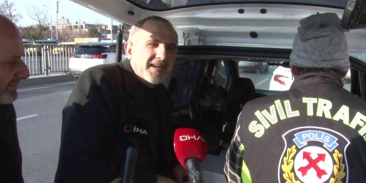 Kadıköy’de denetimde ceza kesilen taksici: ‘Ceza yemedim saçmalamayın, siz uyduruyorsunuz’