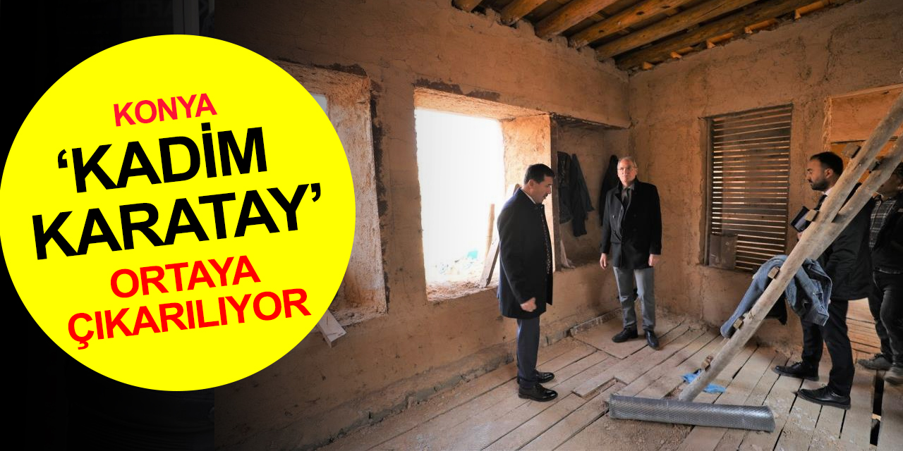 Konya'nın kadim yerleşim alanında tarihi doku yeniden canlanıyor