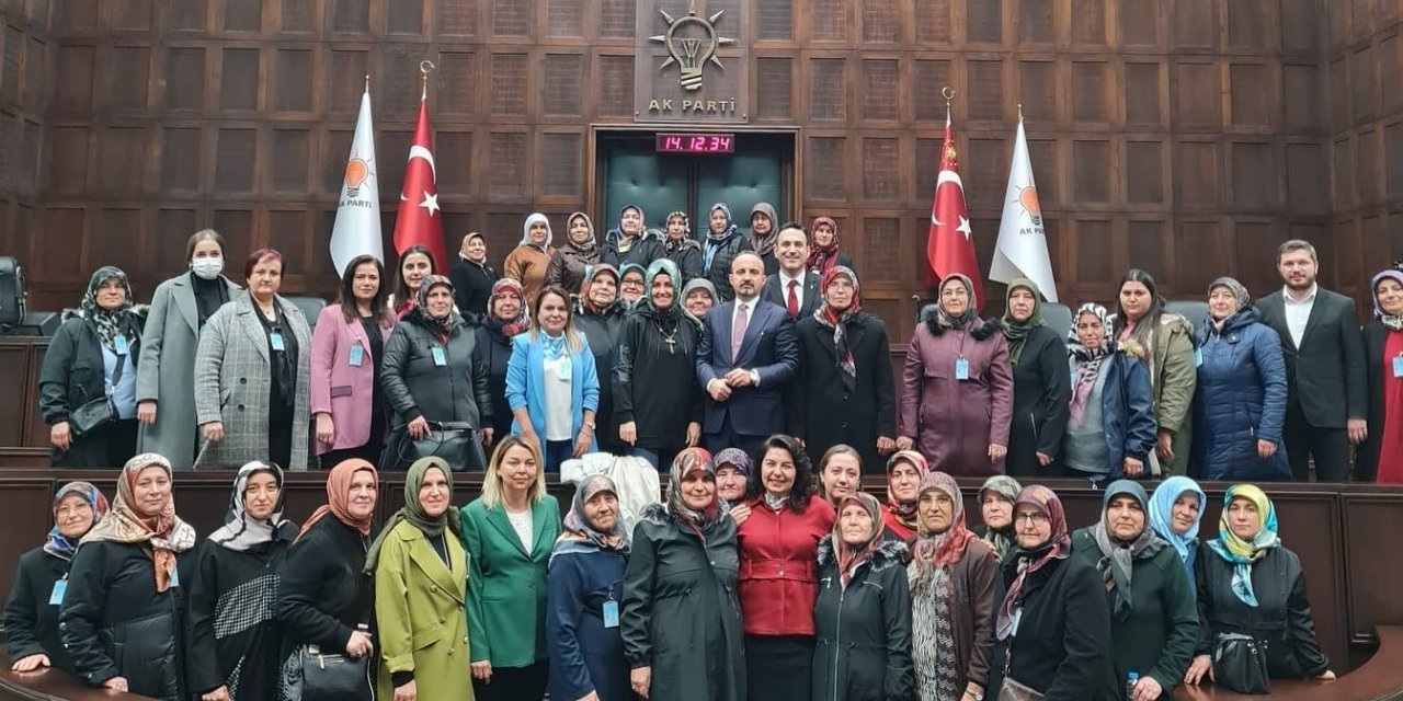 Çanlı Muhtar eşleri Ankara’da