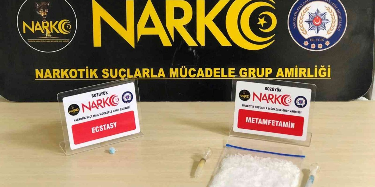 Bilecik’te uyuşturucu operasyonu