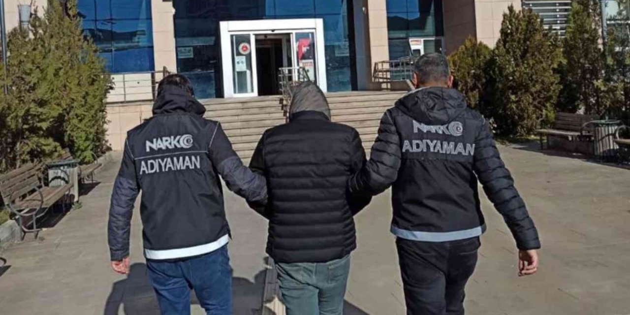 Kahta’da uyuşturucu operasyonunda 1 tutuklama