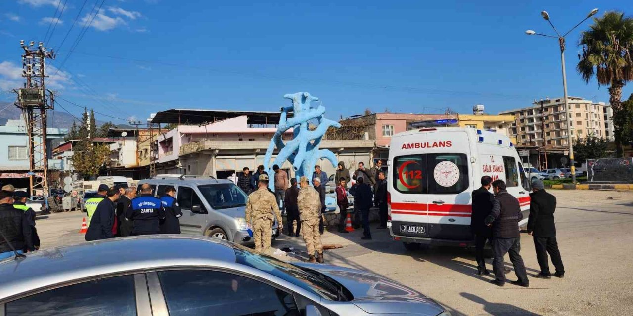 Hatay’da trafik kazası: 1 yaralı