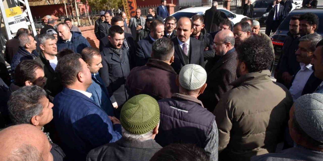 Konya haber! Başkan Altay ve Pekyatırmacı Sızma'da vatandaşlarla buluştu