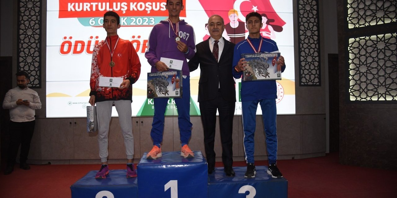 Osmaniye Belediyesi 7 Ocak Zafer koşusu yapıldı