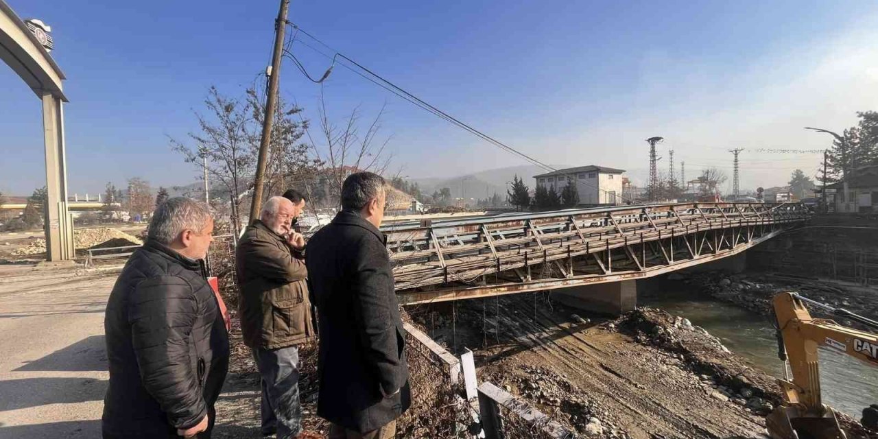 Karabük’te kavşak projesi ve Araç Çayı projesinde çalışmalar sürüyor