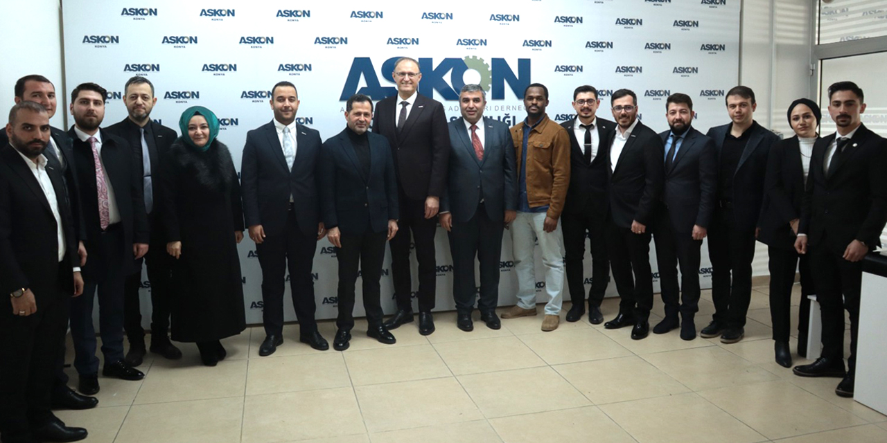 Konya haber! Genç ASKON'da Başkan Tahir Koçer oldu