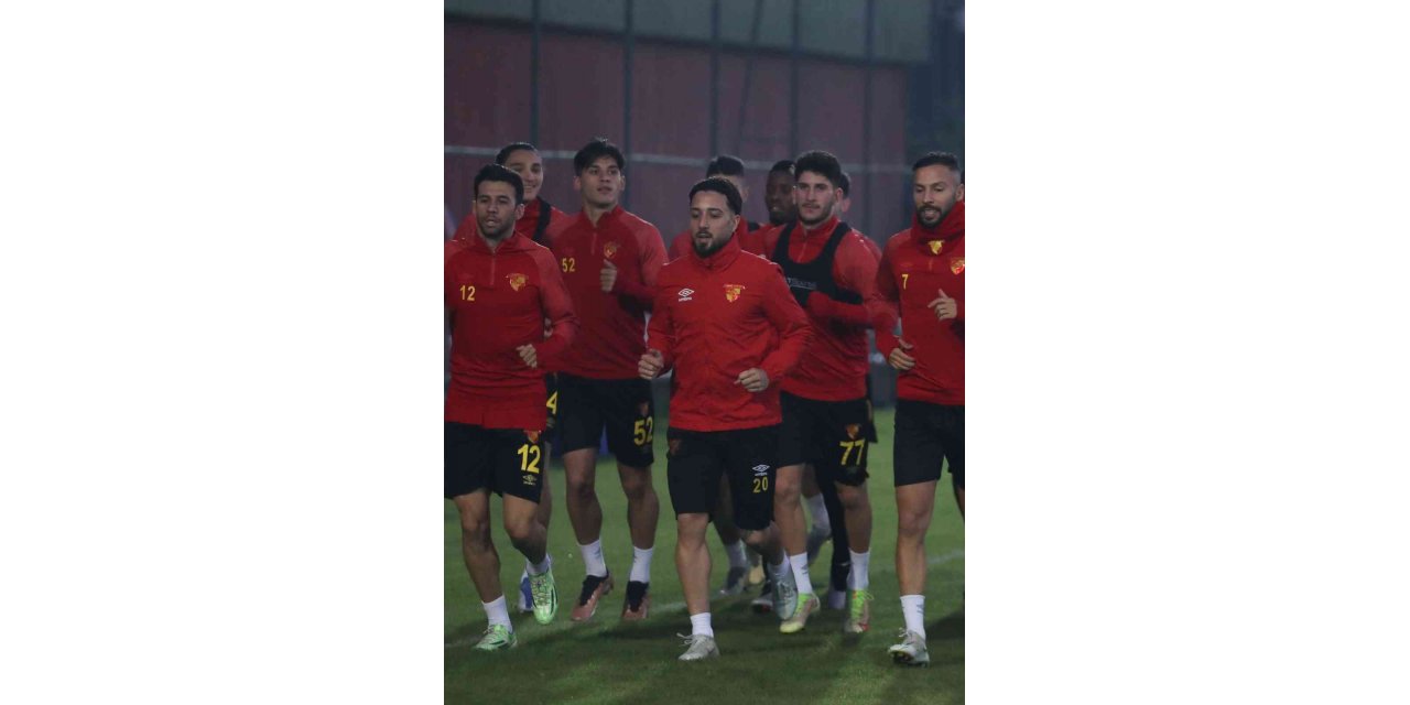 Göztepe, ikinci devre hazırlıklarına devam ediyor
