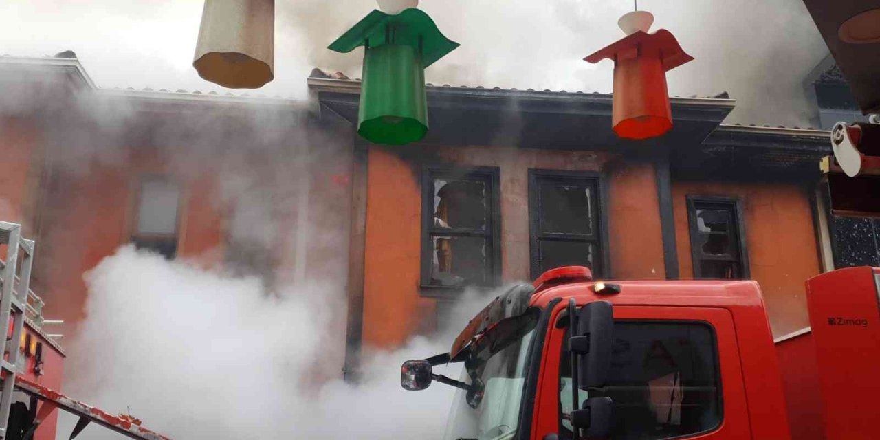 Bursa’da korkutan yangın