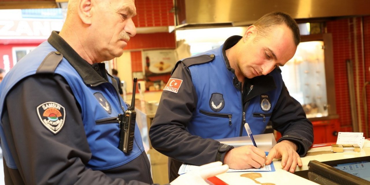 Samsun’da lokantalara denetim