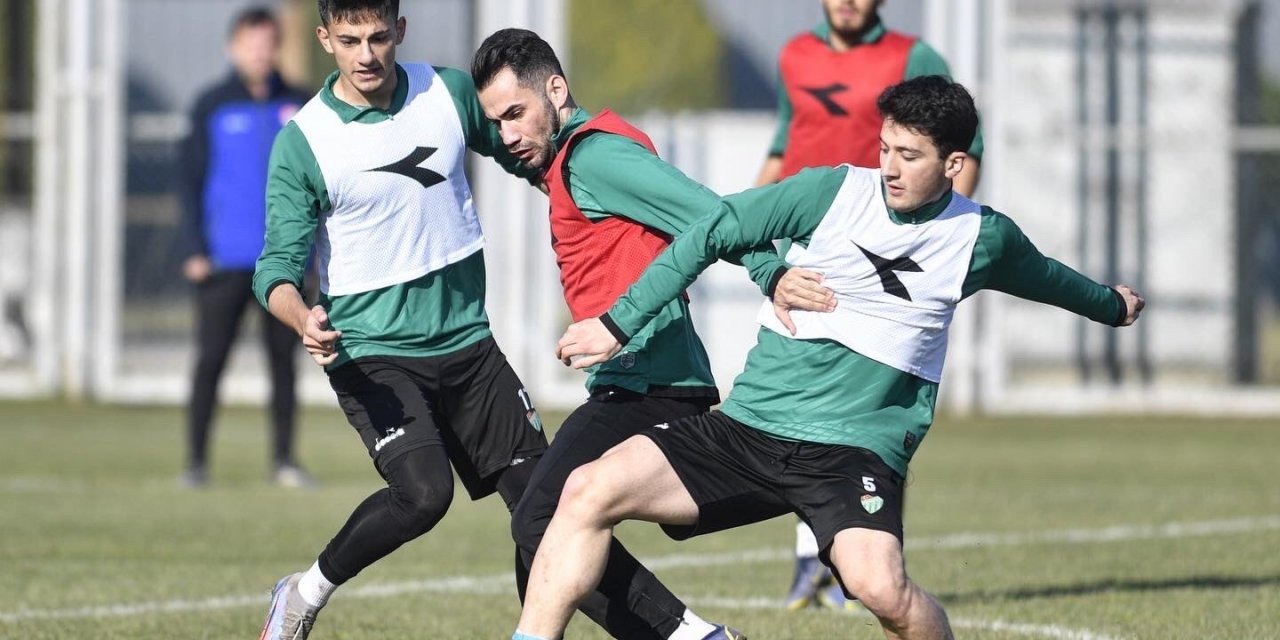 Bursaspor taktik çalıştı
