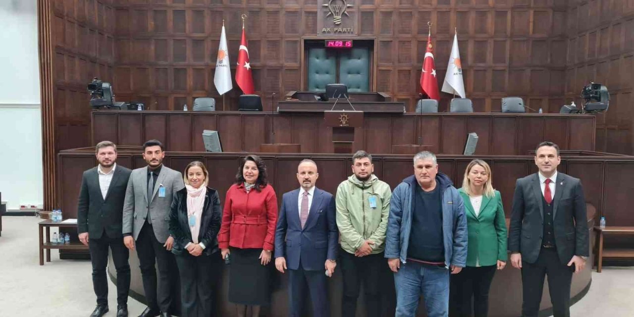 AK Parti Bozcaada İlçe Teşkilatı Gazi Meclis’teydi