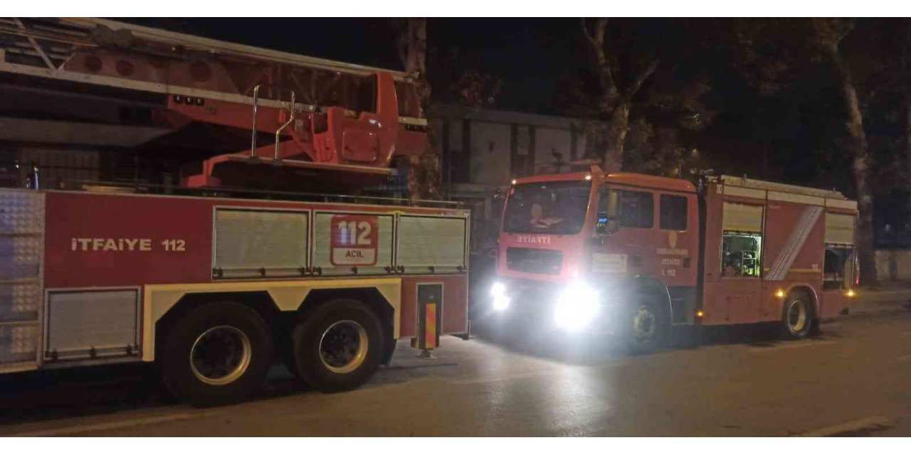 Kahramanmaraş müzesinde yangın paniği