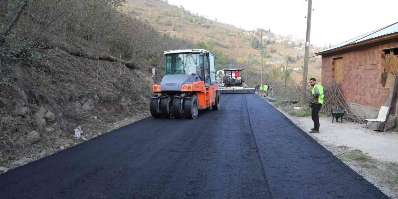 Ordu Büyükşehir Belediyesi ilçelerdeki çalışmalarını sürdürüyor