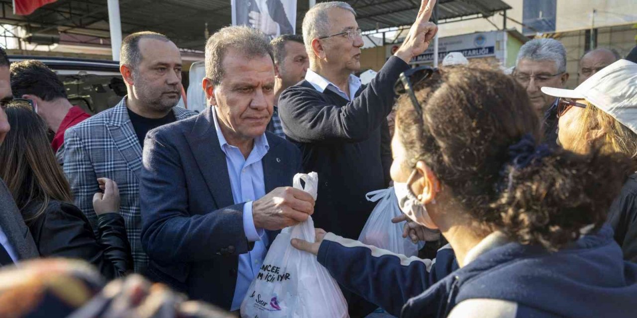 Seçer Mezitli’de esnaf ve vatandaşlarla bir araya geldi