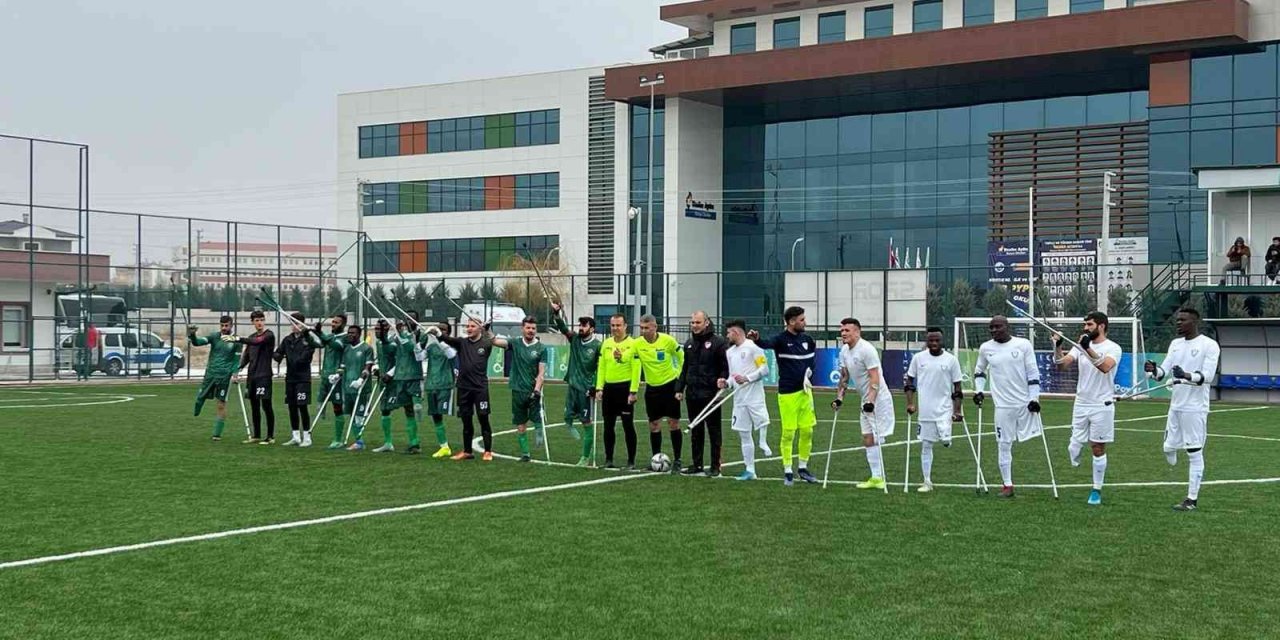 Şahinbey Ampute emin adımlarla yola devam dedi: 8-0
