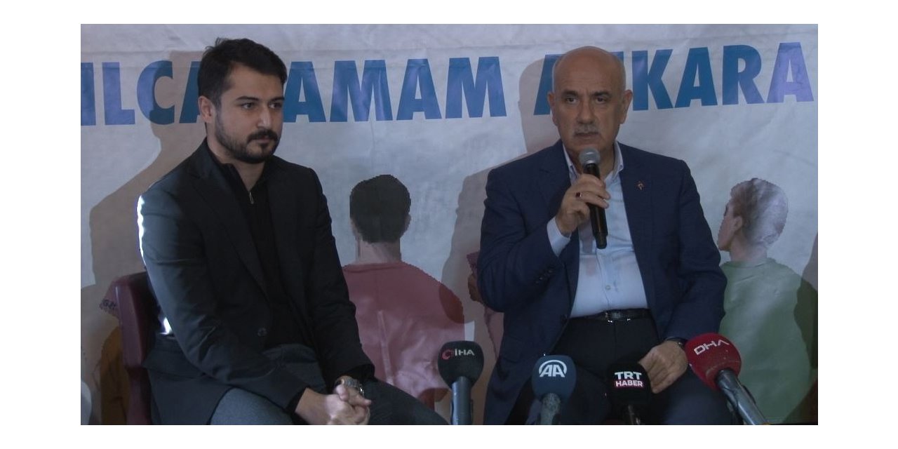 Bakan Kirişci ve eşi Kızılcahamam’da gençlerle bir araya geldi