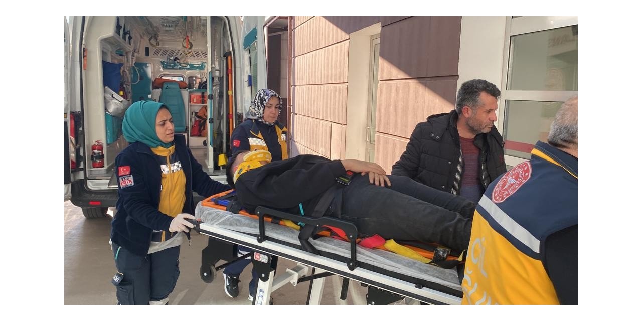 Adıyaman’da traktör devrildi: 1 yaralı