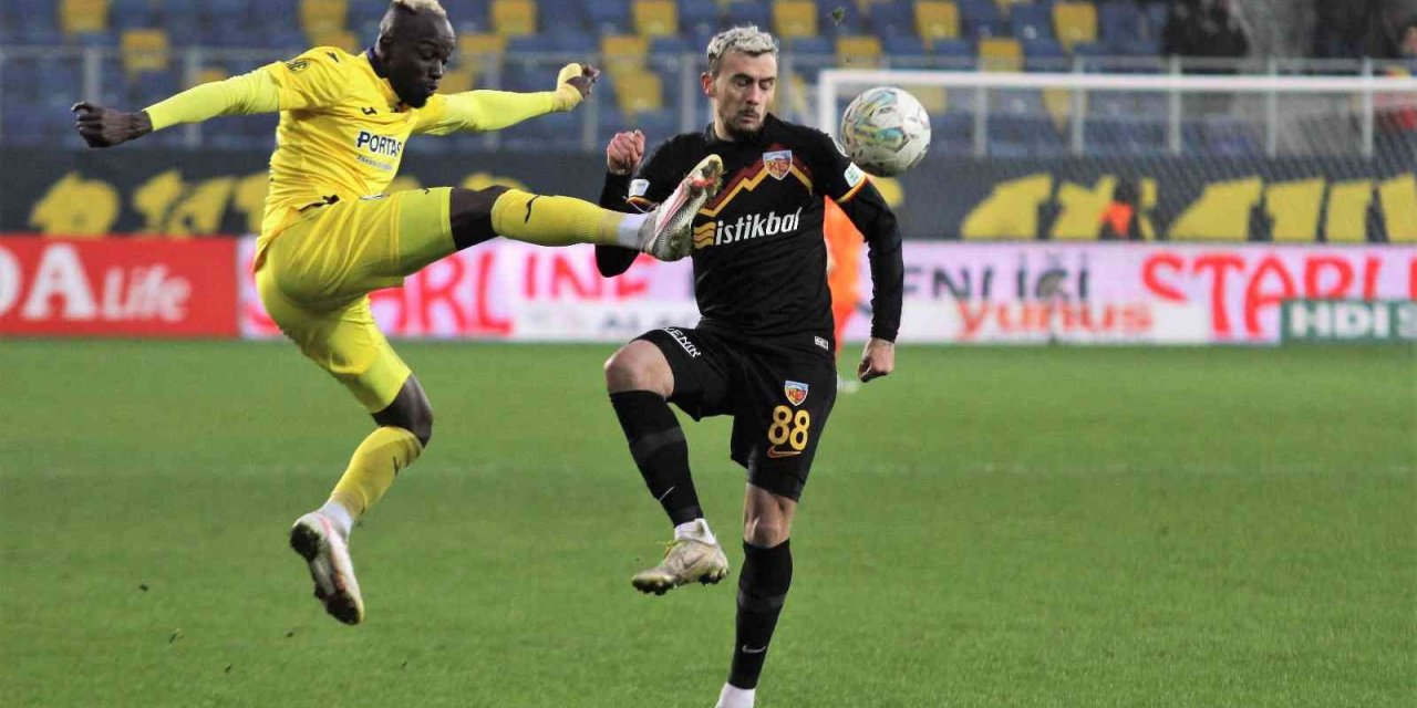 Süper Toto Süper Lig: MKE Ankaragücü: 2 - Kayserispor: 1 (Maç sonu)