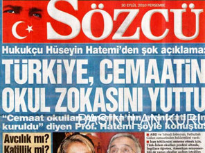 Sözcü bu kez baltayı taşa vurdu!