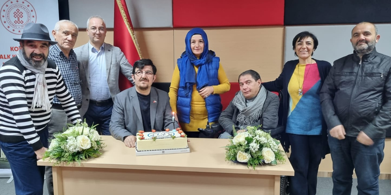 Konya haber! Gönül Gözü Kültür ve Yardımlaşma Derneği'nde 12. yıl heyecanı