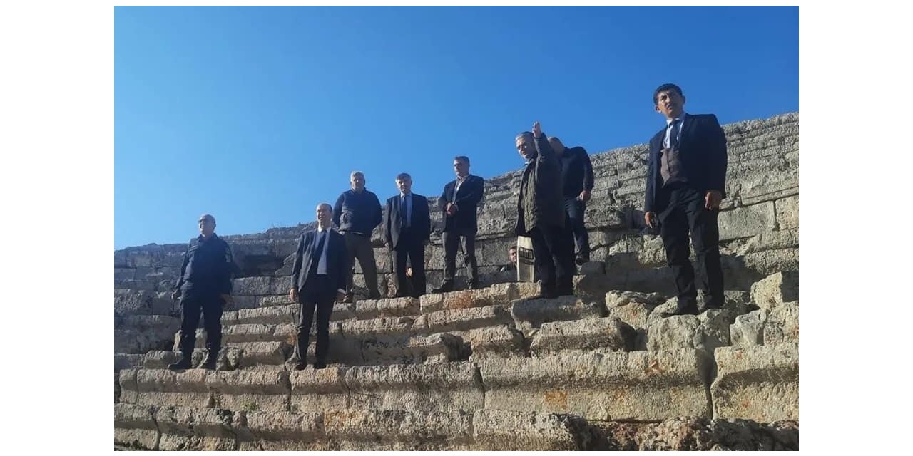 Köyceğiz Kaunos Antik Kenti’nde incelemelerde bulunuldu