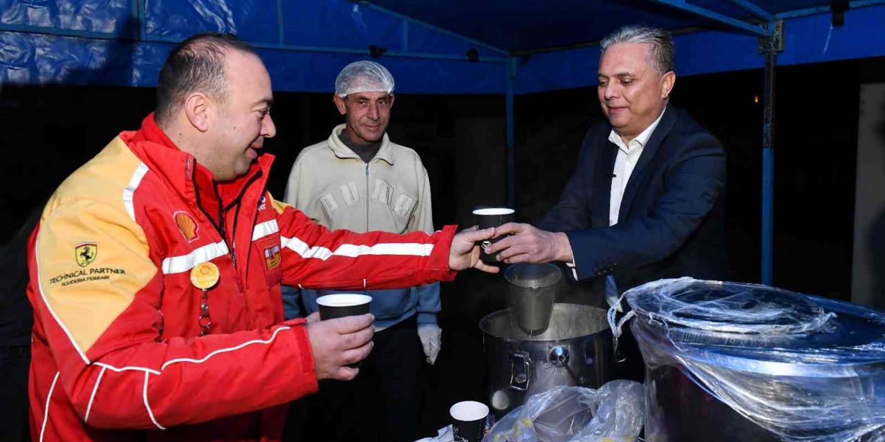 12 bin kişiye çorba ikram edildi