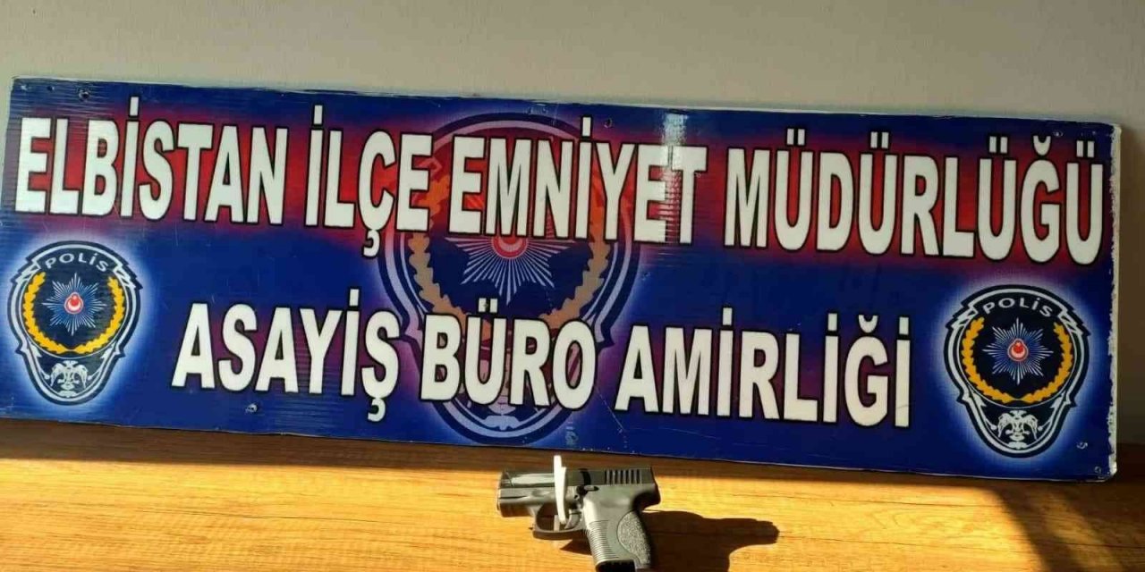 Kurusıkı tabanca ile market soyan şüpheli tutuklandı