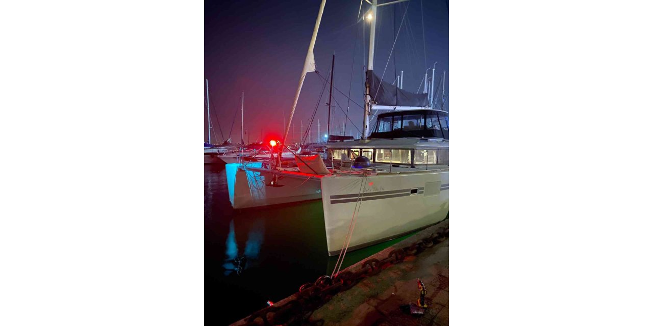 Su alan tekneyi KIYEM ekipleri kurtardı