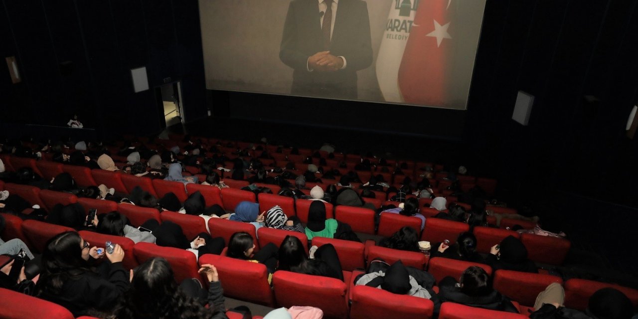 Karatay’da 17 bin lise öğrencisi sinema keyfi yaşayacak
