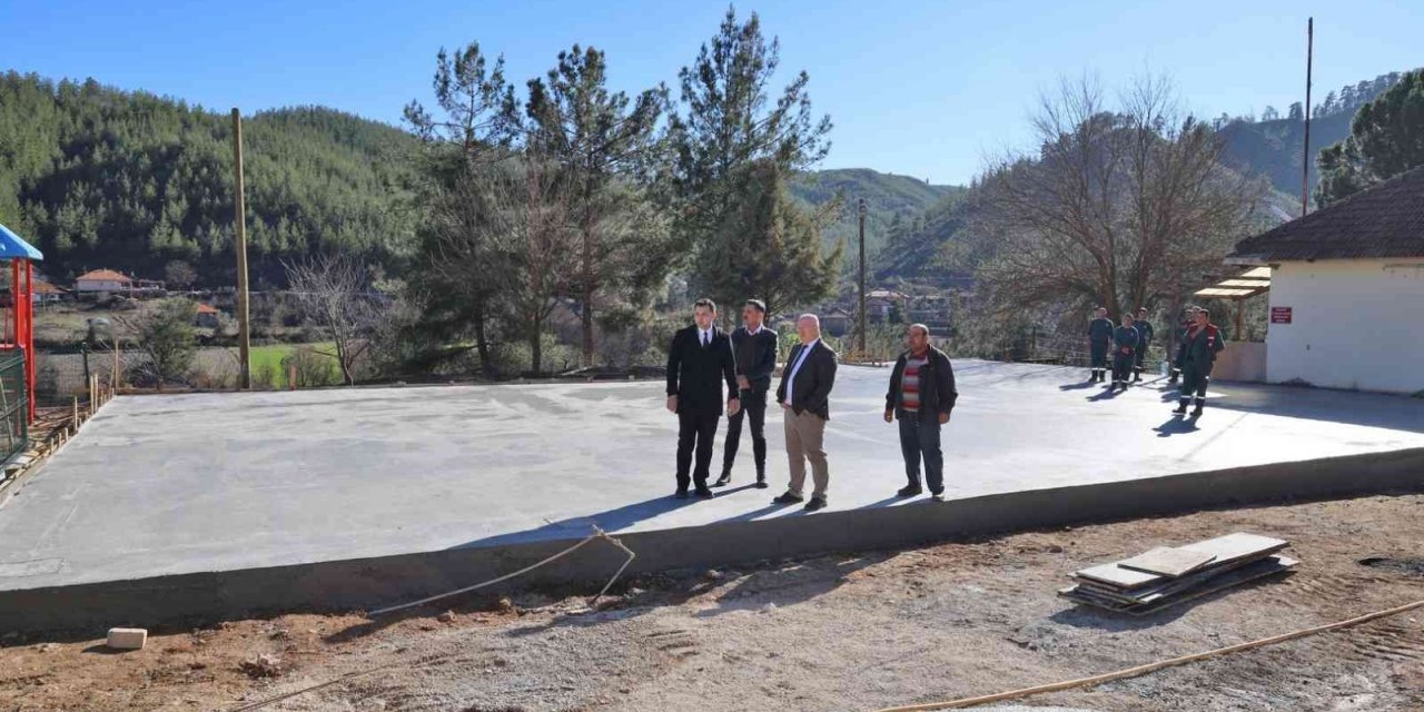 Menteşe Belediyesi kırsala 36 adet çok amaçlı sosyal alan tazandırdı