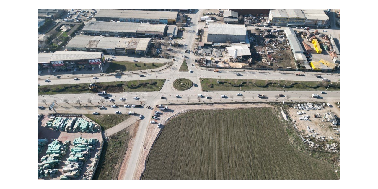 Akpınar Kavşağı’nda çalışmalar başladı