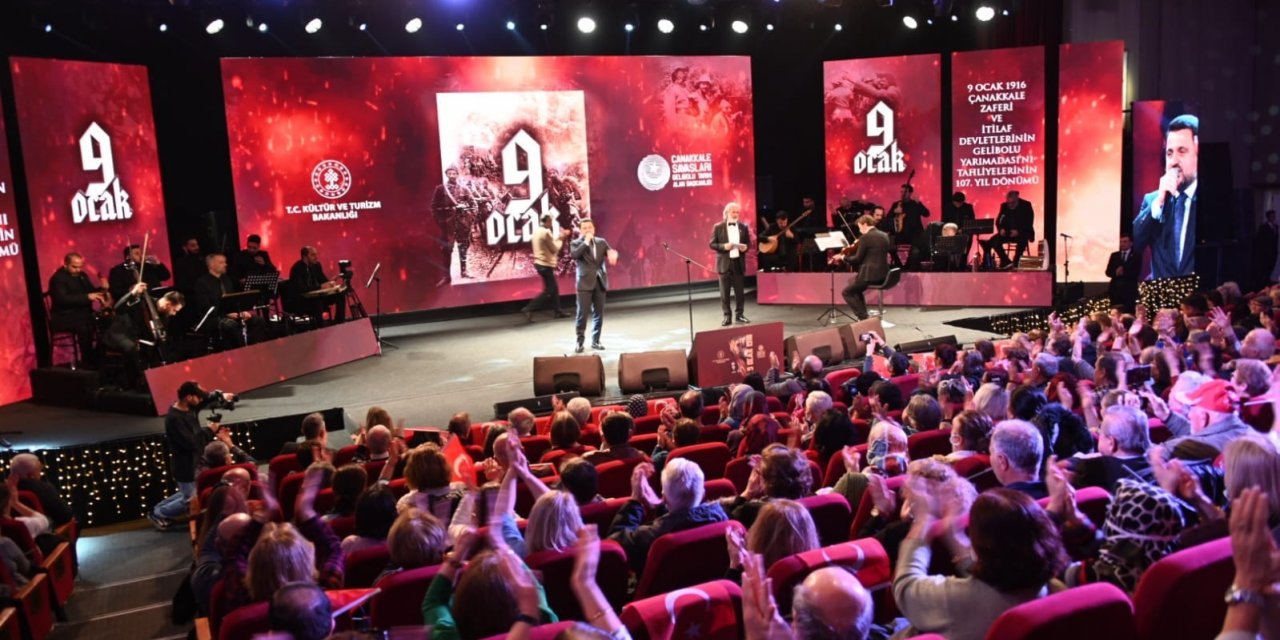 ‘Bir Diriliş Destanı Çanakkale’ konseri gerçekleştirildi