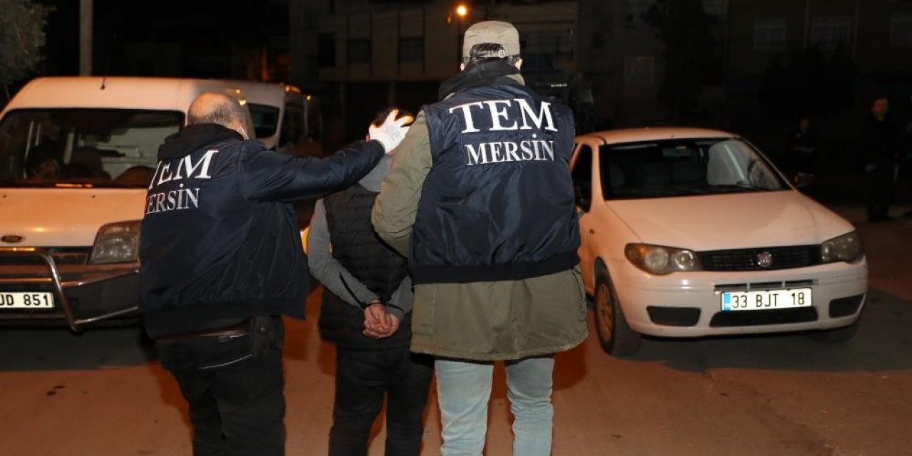 Mersin’de PKK/KCK operasyonu: 3 şüpheli tutuklandı