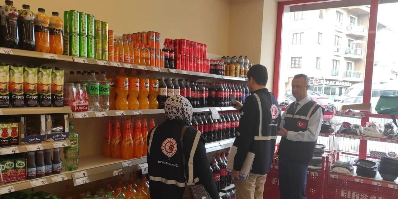 79 işyerinde raf fiyatı ile kasa fiyatı arasında farklılık denetlendi