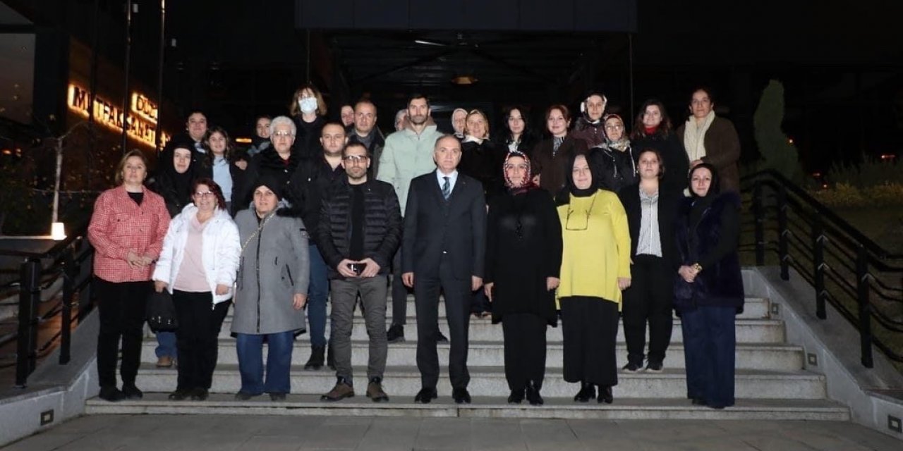 Başkan Özlü vizyon projeleri anlattı