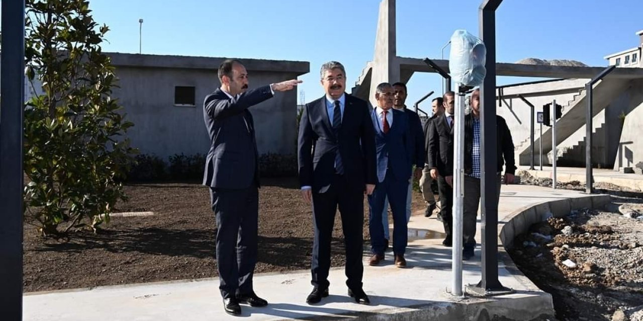 Osmaniye trafik eğitim parkında son aşamaya gelindi