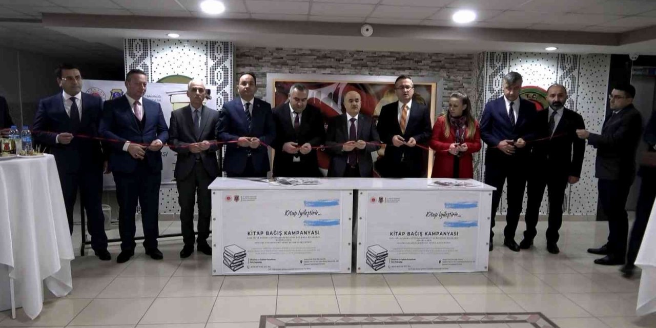 Vali Dağlı, kitap bağış kampanyasını başlattı