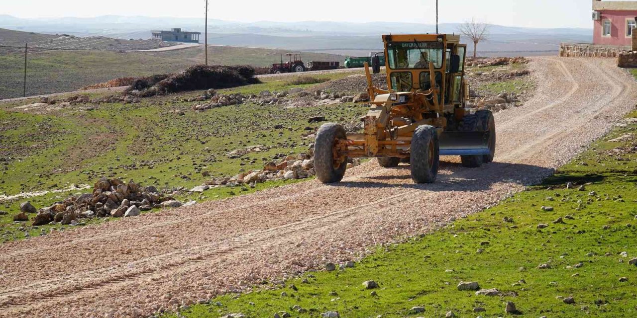 Haliliye’de 4 kırsal mahallede yol çalışması tamamlandı