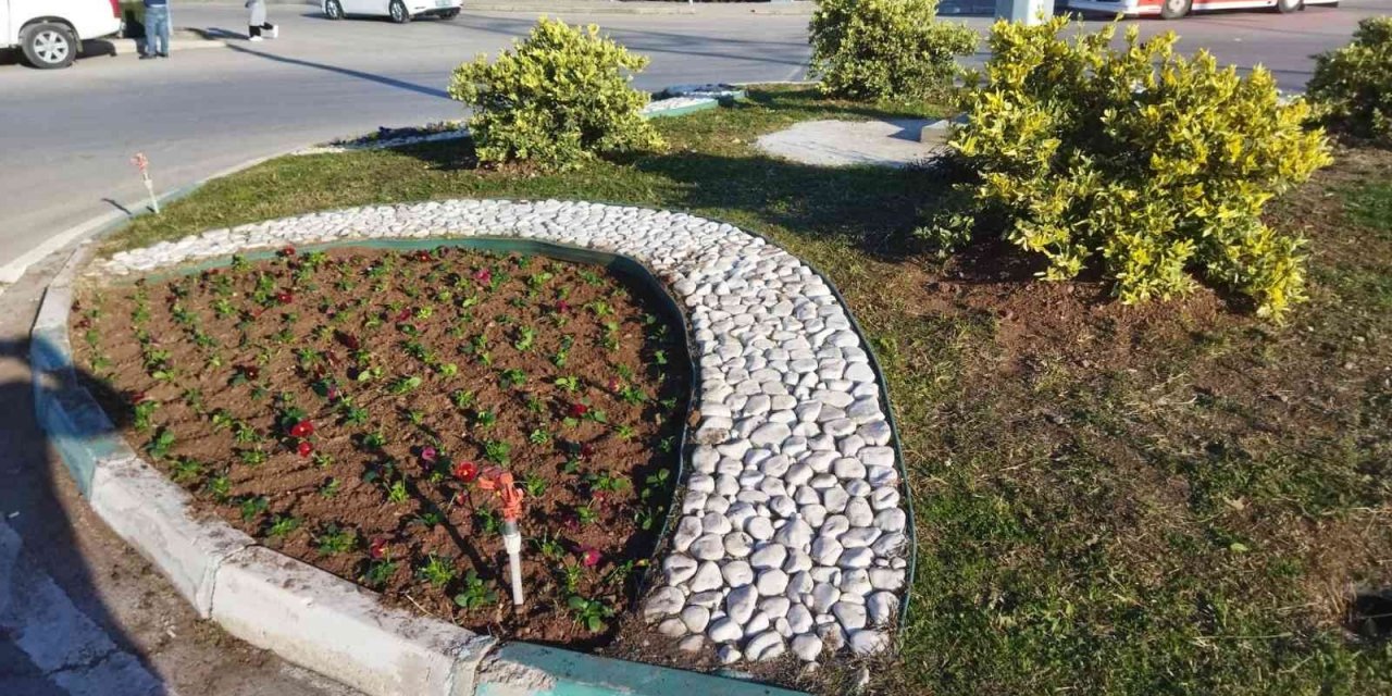 Osmaniye’de peyzaj çalışmaları