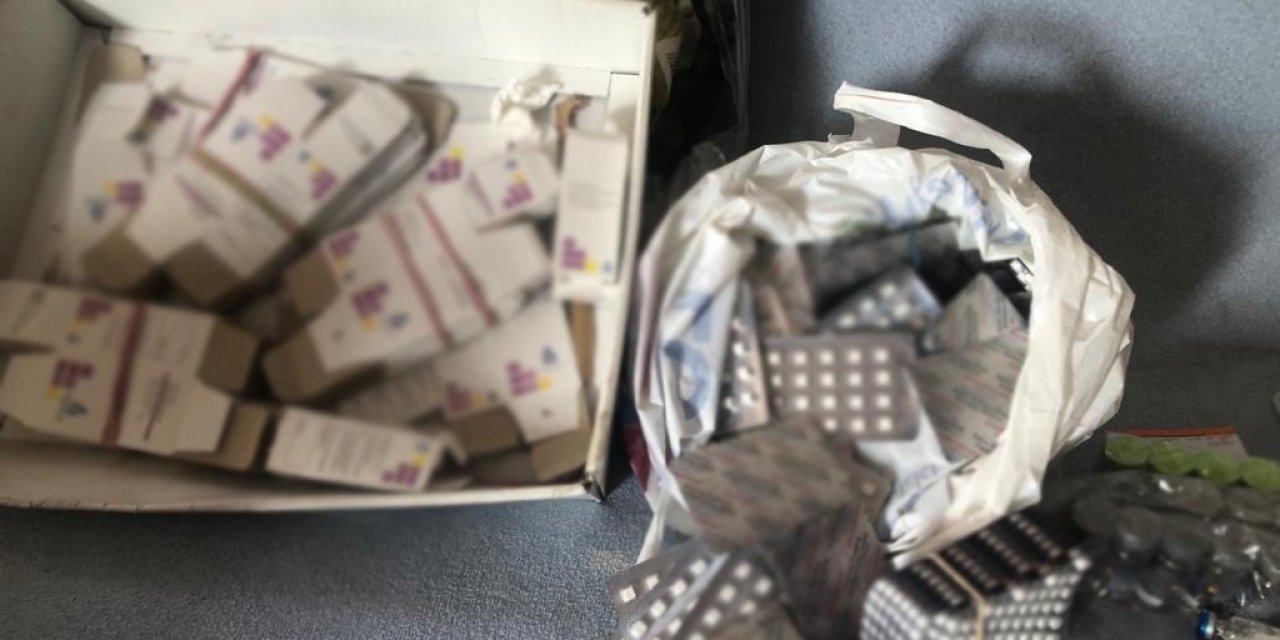 Eczane dışında satışı yasak olan 44 bin ilaç ele geçirildi