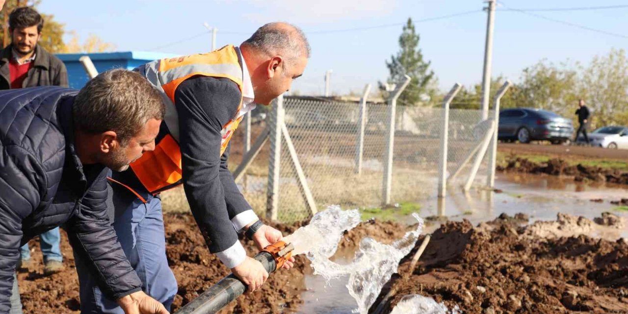 Kayapınar’daki su sorunu çözüldü