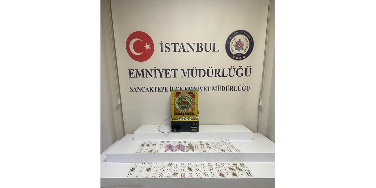 Sancaktepe’de kıraathanede kumar oynayan 4 kişiye 16 bin 220 TL ceza