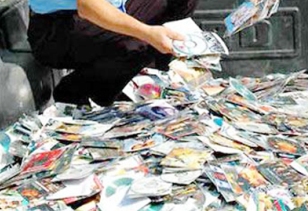Konya'da korsan CD operasyonu
