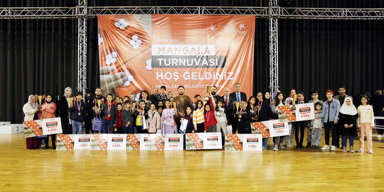 Küçükçekmece Belediyesi mangala turnuvası düzenlendi