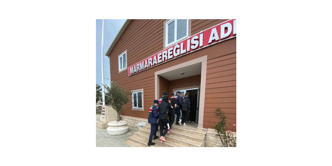 Yazlık evlere dadanan 6 hırsız yakalandı